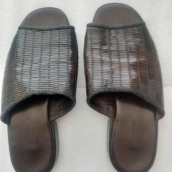 Bragano By Cole Haan Italy leather Sandals slides main image 4